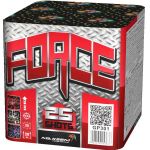 Фейерверк, салют FORCE 25 х 0,6 - Купить фейерверки и салюты недорого - доставка фейерверков и салютов в Москве (Медведково). Интернет-магазин
