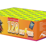 Время работы: 120 сек<br>
  
      Кол-во залпов: 120<br>
      Калибр: 0,6<br> <br>
Салют - Joker Fireworks - JF C15-120/01V01 - 120 КМ/ЧАС - 0,6 Фейерверк, салют 120 КМ/ЧАС 120 х 0,6 - Купить фейерверки и салюты недорого - доставка фейерверков и салютов в Москве (Медведково). Интернет-магазин