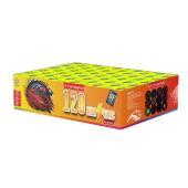 Салют - Joker Fireworks - JF C15-120/01V01 - 120 КМ/ЧАС - 0,6 Фейерверк, салют 120 КМ/ЧАС 120 х 0,6