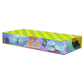 Салют - Joker Fireworks - JF C15-200/01V01 - 200 МЕТРОВ НАД ЗЕМЛЁЙ - 0,6 Фейерверк, салют 200 МЕТРОВ НАД ЗЕМЛЁЙ 200 х 0,6