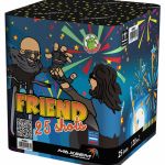 Фейерверк, салют FRIEND 25 х 0,8 - Купить фейерверки и салюты недорого - доставка фейерверков и салютов в Москве (Медведково). Интернет-магазин
