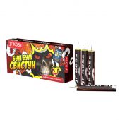 Петарды фитильные - Joker Fireworks - JF K05s - БУМ-БУМ СВИСТУН - свист-взрыв - 20 штук в ... ПЕТАРДЫ ФИТИЛЬНЫЕ ПЕТАРДЫ БУМ-БУМ СВИСТУН (20 шт)
