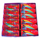 Петарды фитильные - ТМ ВОЛК - CRAZY ROBOTS - B007 - размер 70*20-24 мм., красное свечение,... ПЕТАРДЫ ФИТИЛЬНЫЕ CRAZY ROBOTS (12 шт)