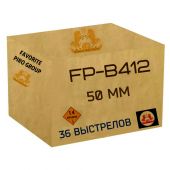 Фейерверк, салют FP-B412 БАТАРЕЯ САЛЮТОВ 2 калибр х 36 залпов
